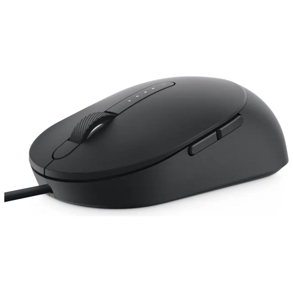 DELL Mouse laser cablato Dell MS3220-BLK, 3200 DPI, 5 tasti, nero