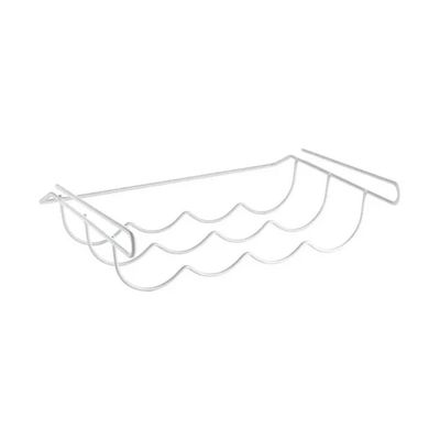 Metaltex Cool Bottle – Mensola Portabottiglie Sottoripiano, 4 Posti, Bianca Metaltex Cool Bottle – Mensola Portabottiglie Sottoripiano, 4 Posti, Bianca