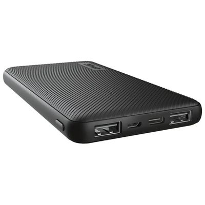 Trust Primo Powerbank 10.000 mAh, 3 porte USB, 15 W, Nero Trust Primo Powerbank 10.000 mAh, 3 porte USB, 15 W, Nero
