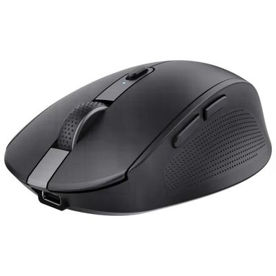 Trust Ozaa Mouse Wireless e Bluetooth, 3200 DPI, Nero