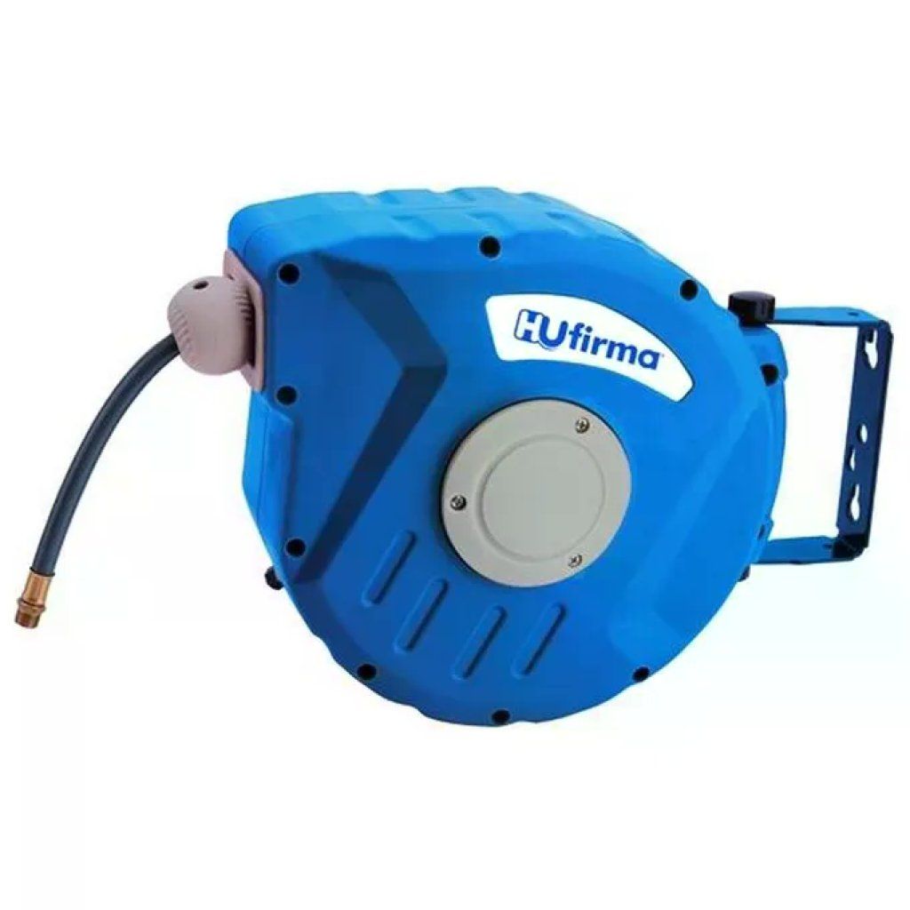 HUFIRMA Avvolgitubo Automatico HUFIRMA per Aria Compressa, Tubo da 9 m