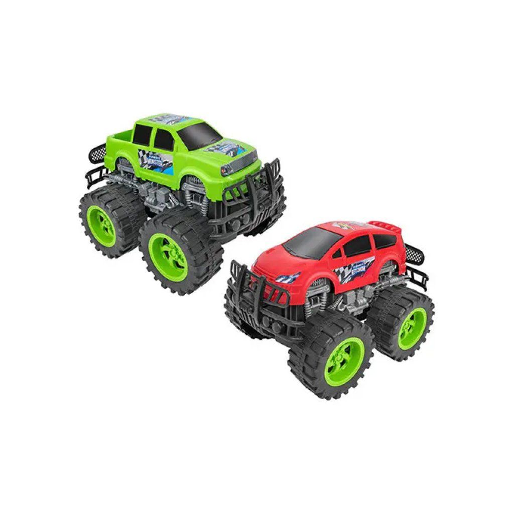 Globo Auto Big Foot a Spinta con Volante, 45 cm