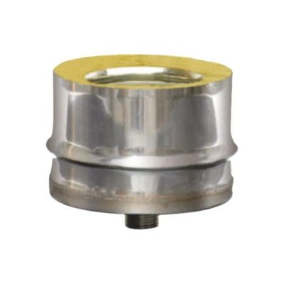 MARAL Tappo inox doppia parete per scarico condensa 8-13 cm MARAL Tappo inox doppia parete per scarico condensa 8-13 cm