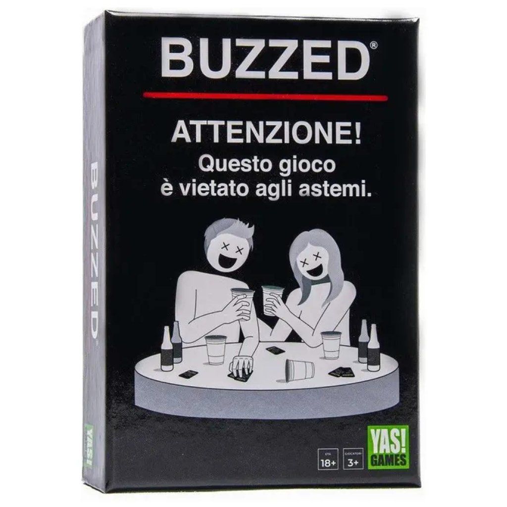 ROCCO GIOCATTOLI Buzzed Yas!games – Gioco di società per feste