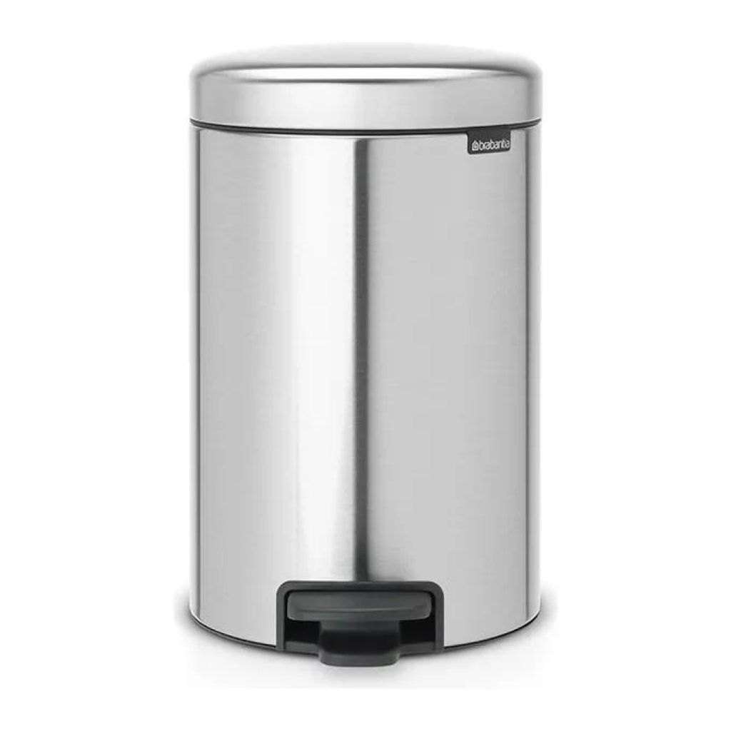 Brabantia NewIcon Pattumiera a Pedale 12 L Inox Satinato Brabantia NewIcon Pattumiera a Pedale 12 L Inox Satinato