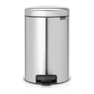 Brabantia NewIcon Pattumiera a Pedale 12 L Inox Satinato Brabantia NewIcon Pattumiera a Pedale 12 L Inox Satinato
