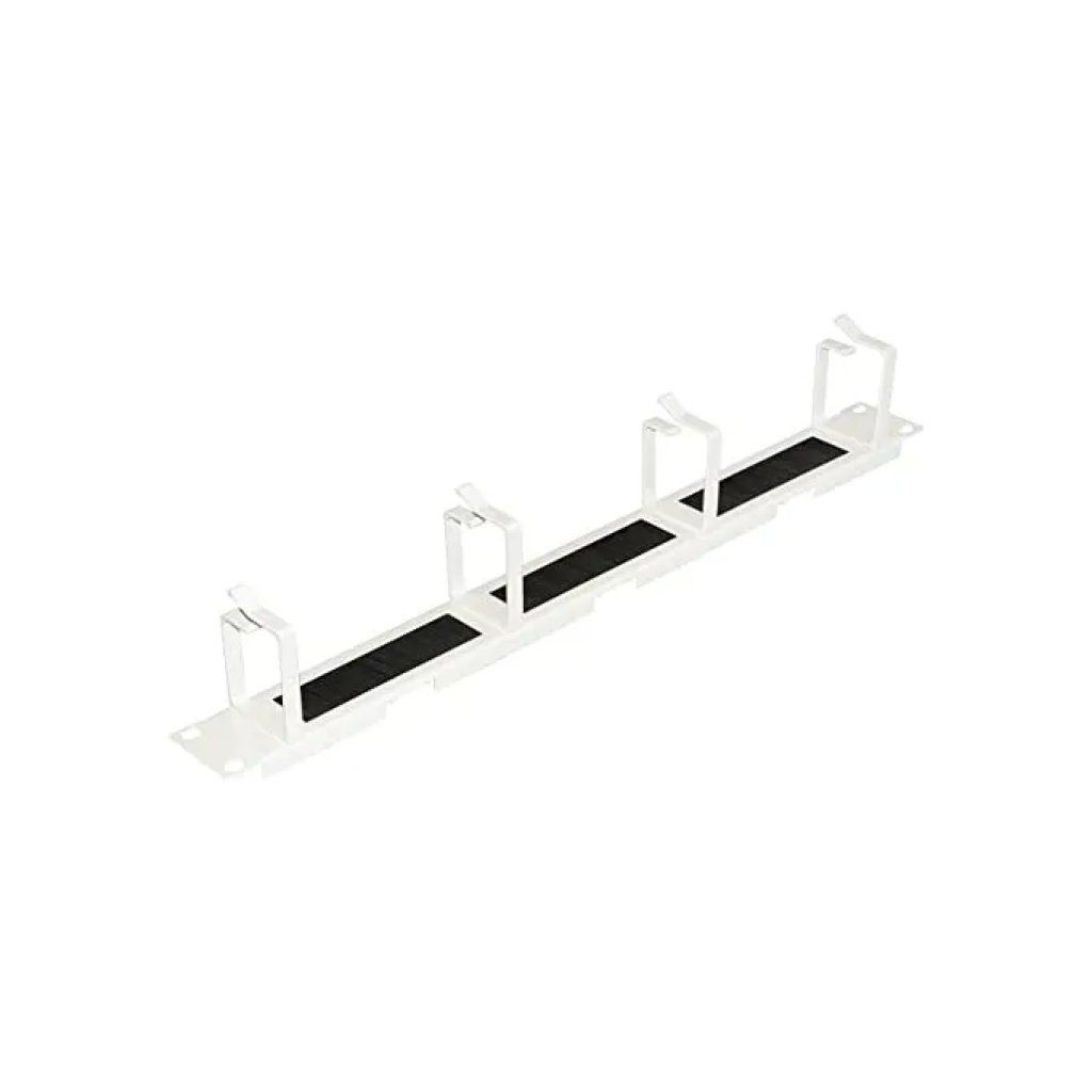 LINK LKCOPBR – Listello guidacavi 1U per rack 19" con 4 anelli e spazzola