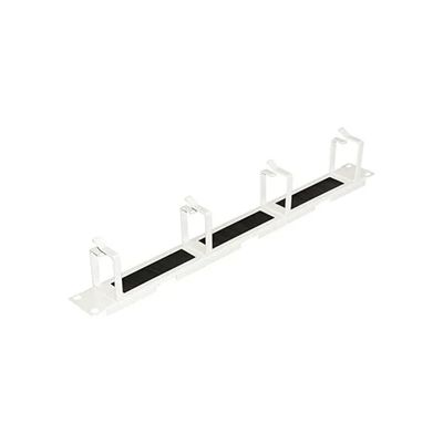 LINK LKCOPBR – Listello guidacavi 1U per rack 19 LINK LKCOPBR – Listello guidacavi 1U per rack 19" con 4 anelli e spazzola