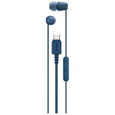 Sony IER-EX15C Auricolari In-Ear USB-C Blu