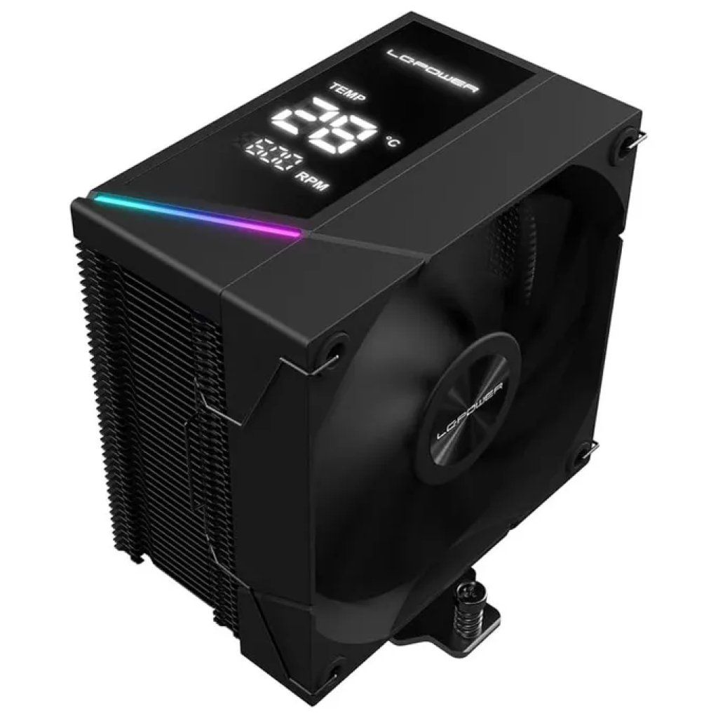 LC-Power LC-CC-120-DB6 Dissipatore CPU ad Aria con Display e ARGB LC-Power LC-CC-120-DB6 Dissipatore CPU ad Aria con Display e ARGB