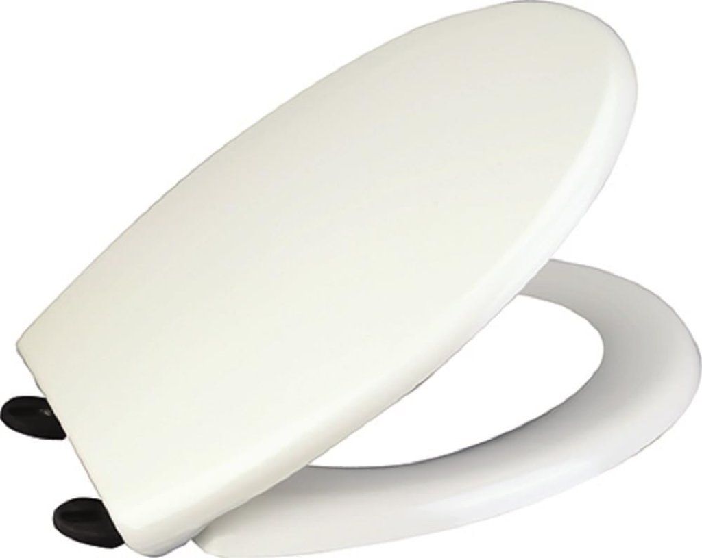 VIGOR-BLINKY Vigor Memphis Sedile Copri WC Bianco con Chiusura Rallentata VIGOR-BLINKY Vigor Memphis Sedile Copri WC Bianco con Chiusura Rallentata