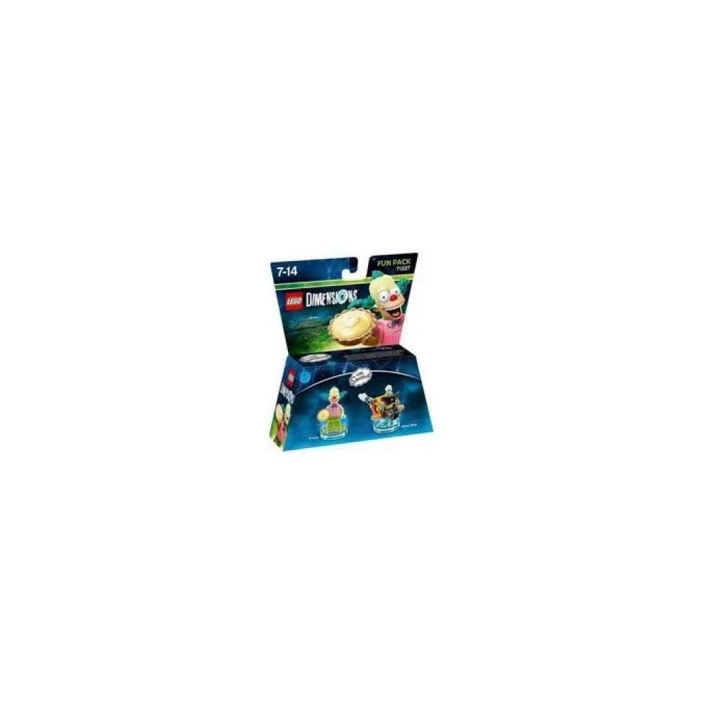 WARNER BROS LEGO Dimensions Fun Pack 71227 Krusty il Clown WARNER BROS LEGO Dimensions Fun Pack 71227 Krusty il Clown