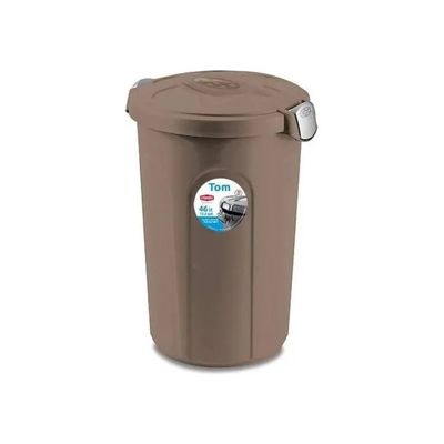 Stefanplast Tom STF954 Contenitore per Alimenti 46 L Tortora Stefanplast Tom STF954 Contenitore per Alimenti 46 L Tortora