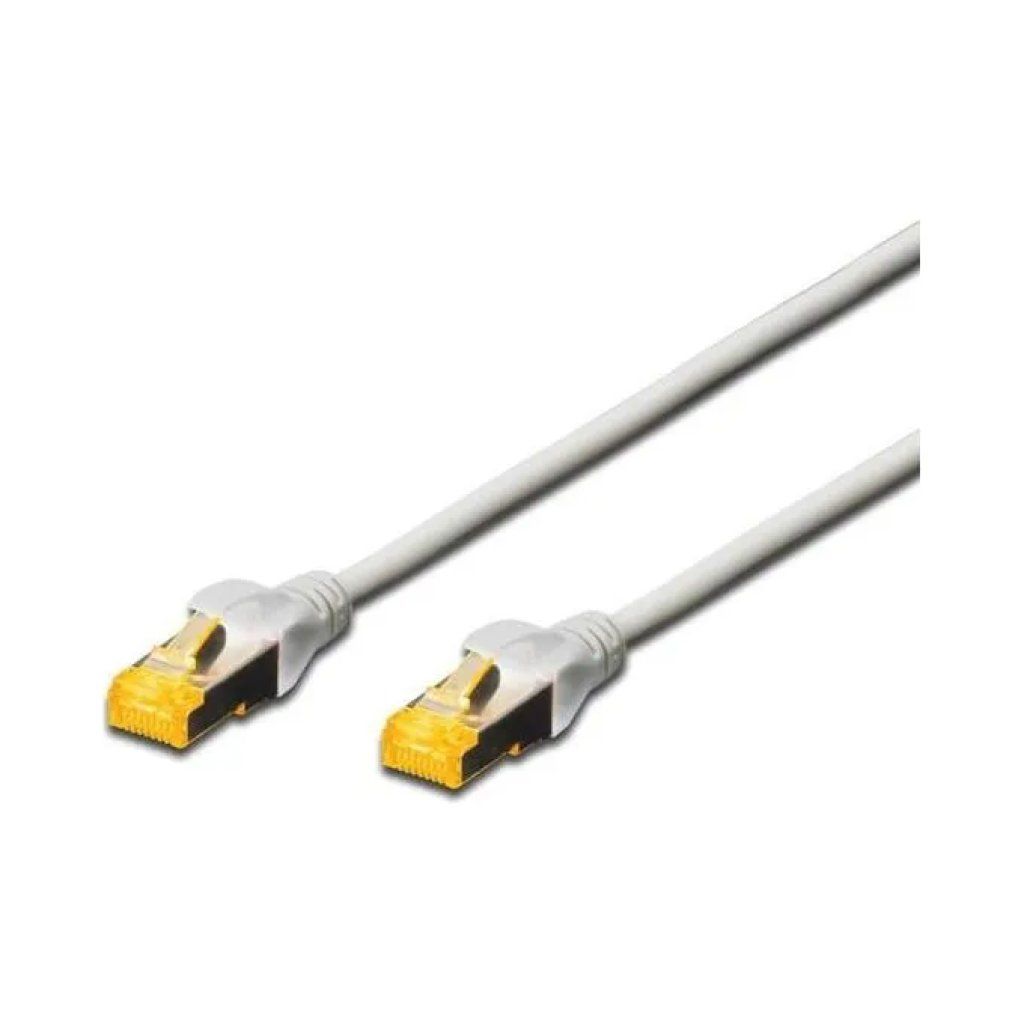 Digitus Cavo Patch Ethernet Cat 6A S/FTP RJ45, 15 m, Grigio Digitus Cavo Patch Ethernet Cat 6A S/FTP RJ45, 15 m, Grigio