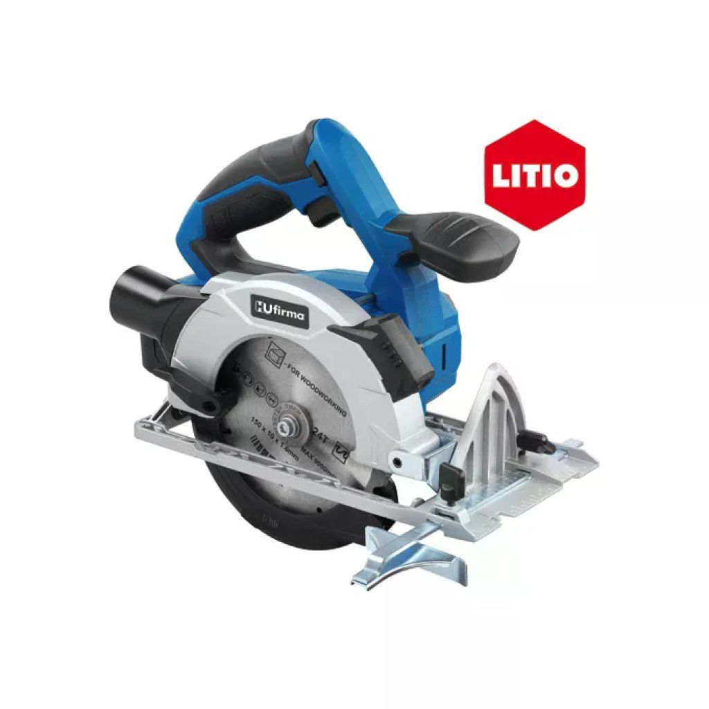 HU-Firma HU-SC Sega Circolare a Batteria 20V con Laser, Lama 150 mm