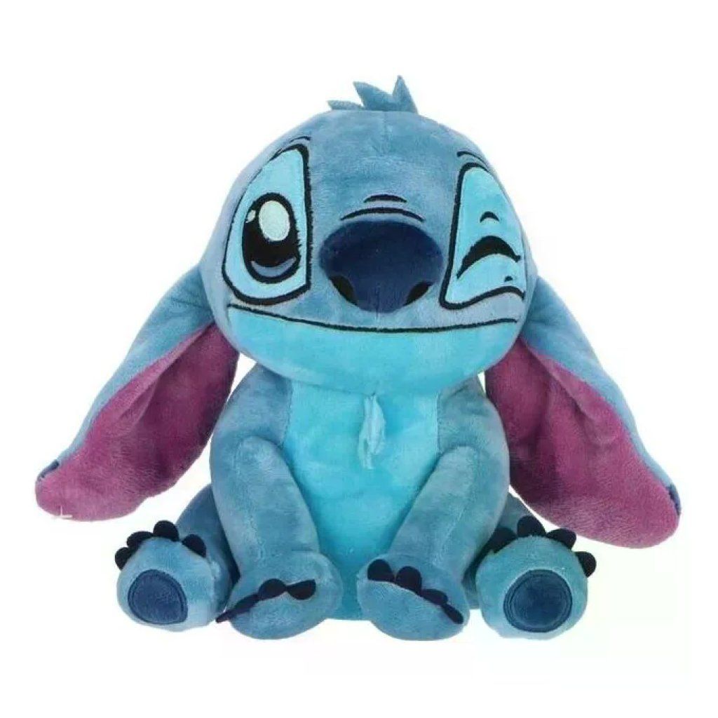 Disney Stitch Peluche con Salvadanaio, 20 cm