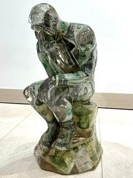 Penser de Rodin dollars