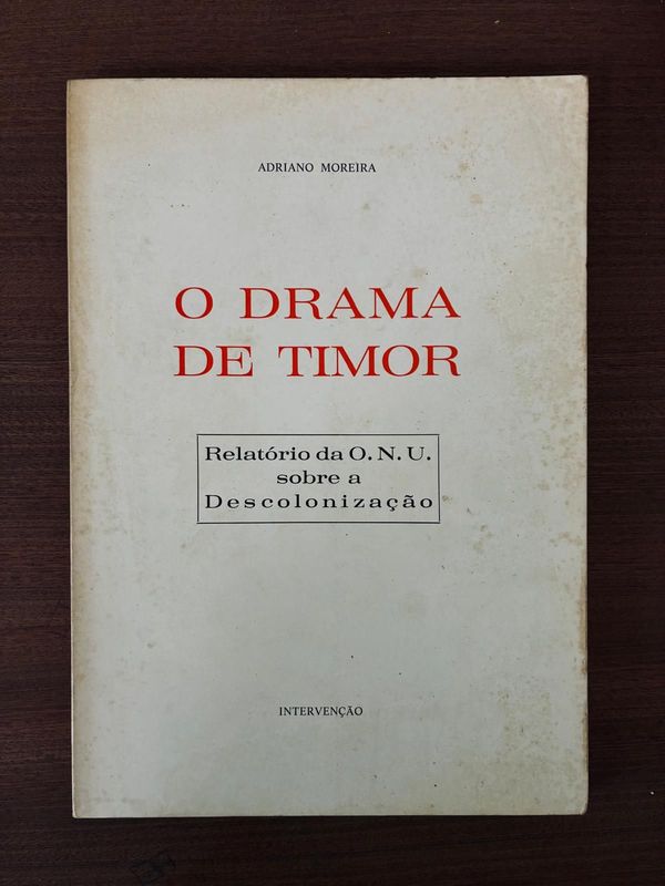 O DRAMA DE TIMOR O DRAMA DE TIMOR
