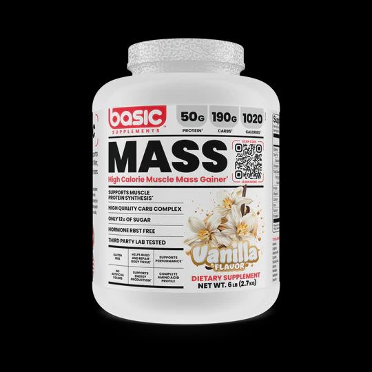 Basic Supps 15lb Mass Gainer Protein