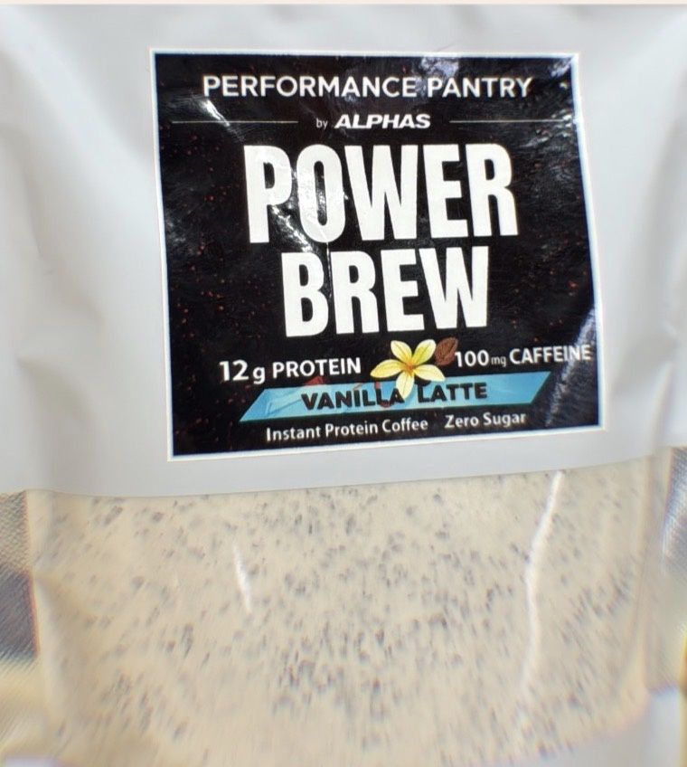 Alphas Pantry Power Brew Protein Coffee