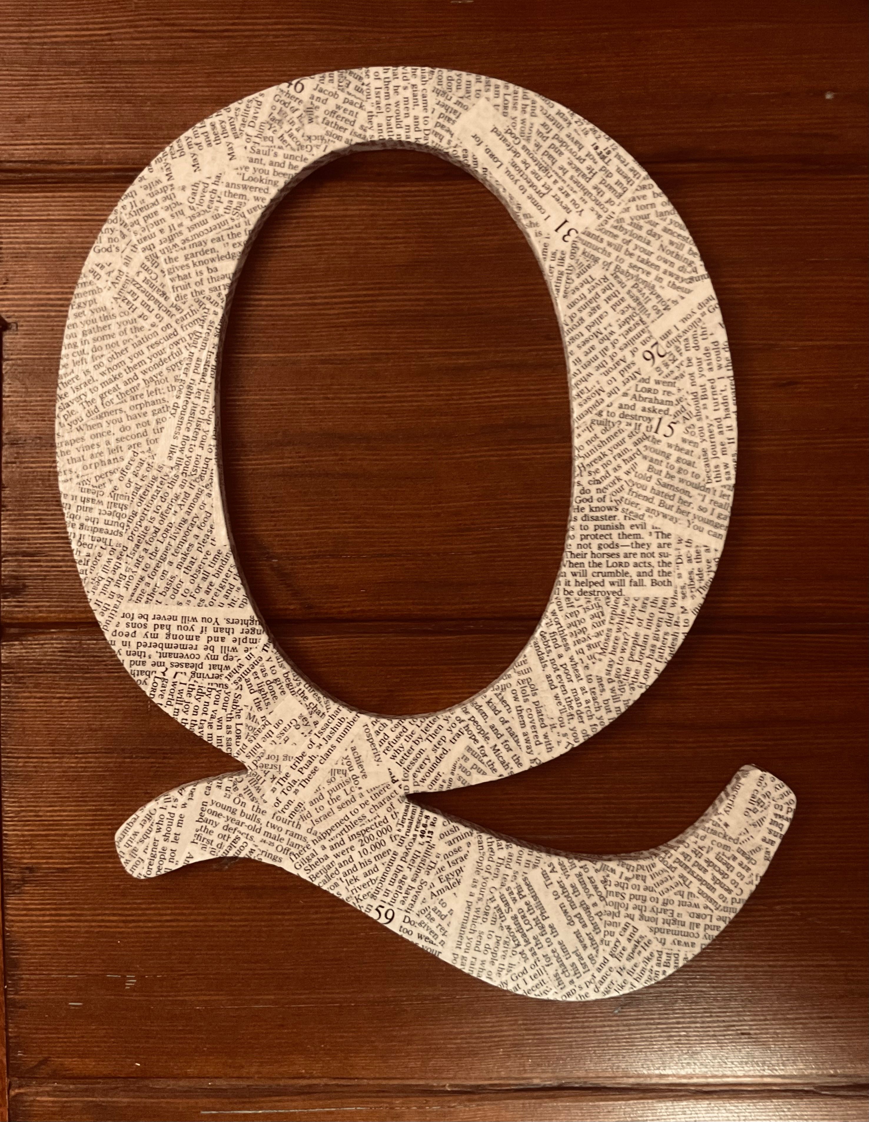Letter Q - medium