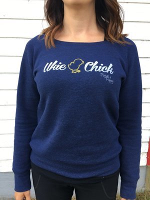 Ukie Chick Ladies Wide Neck Sweatshirt