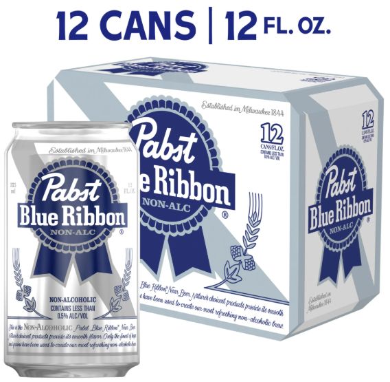 PABST Blue Ribbon 12 pack