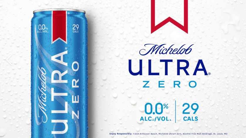 Michelob Ultra Zero 12oz cans 12pc