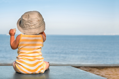 L'été avec bébé