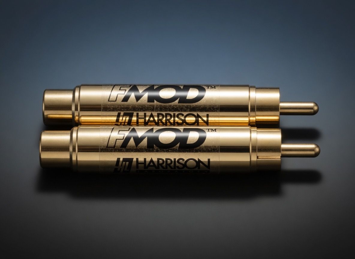 FMOD ™ Inline Audio Crossover Low Pass Filters  (Gold Finish)