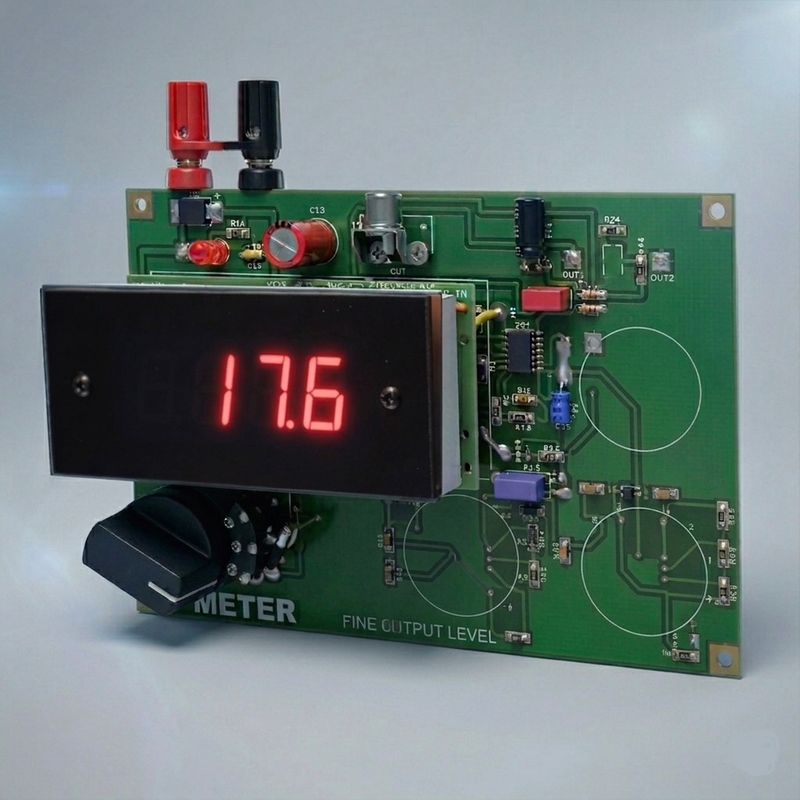 Z-Meter: Open-Frame Resonant Bass Generator with Digital Readout