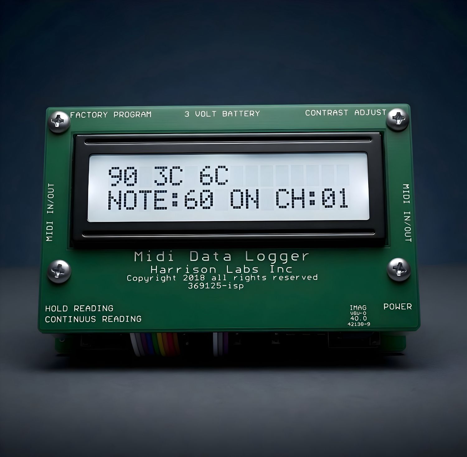 MIDI DATA LOGGER