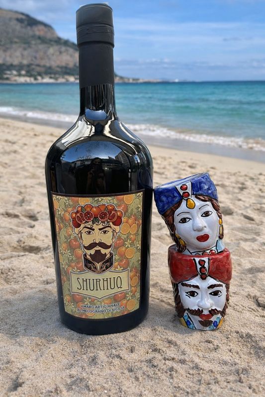 SHURHUQ AL MELOGRANO 70 CL + 2 BICCHIERINI SHURHUQ AL MELOGRANO 70 CL + 2 BICCHIERINI