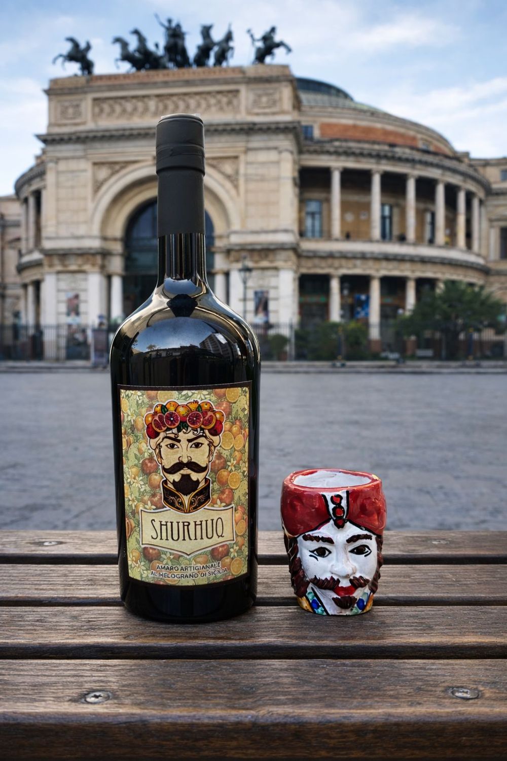 SHURHUQ AL MELOGRANO 70 CL + BICCHIERINO UOMO