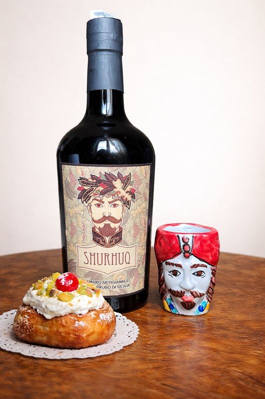 SHURHUQ AL CARRUBO 50 CL + BICCHIERINO UOMO SHURHUQ AL CARRUBO 50 CL + BICCHIERINO UOMO