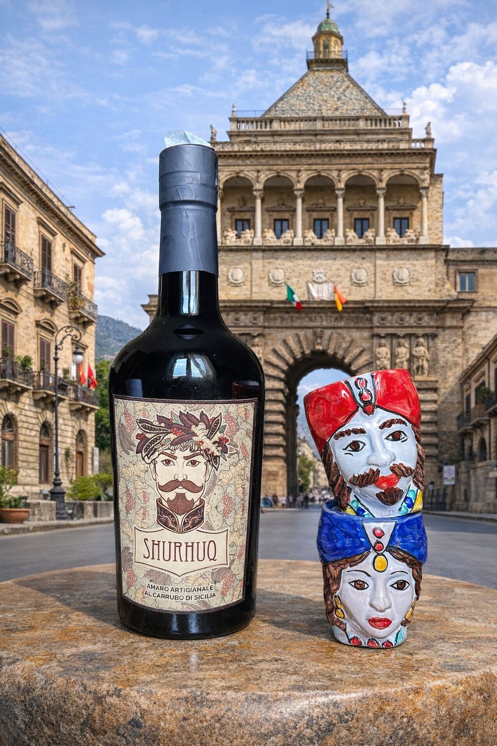 SHURHUQ AL CARRUBO 70 CL + 2 BICCHIERINI