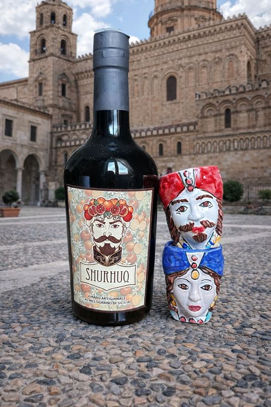SHURHUQ AL MELOGRANO 50 CL + 2 BICCHIERINI SHURHUQ AL MELOGRANO 50 CL + 2 BICCHIERINI