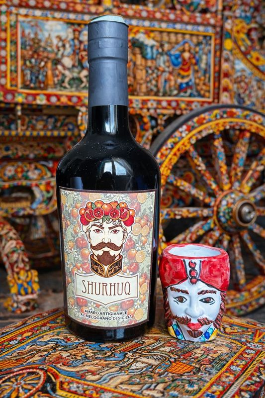 SHURHUQ AL MELOGRANO 50 CL + BICCHIERINO UOMO SHURHUQ AL MELOGRANO 50 CL + BICCHIERINO UOMO