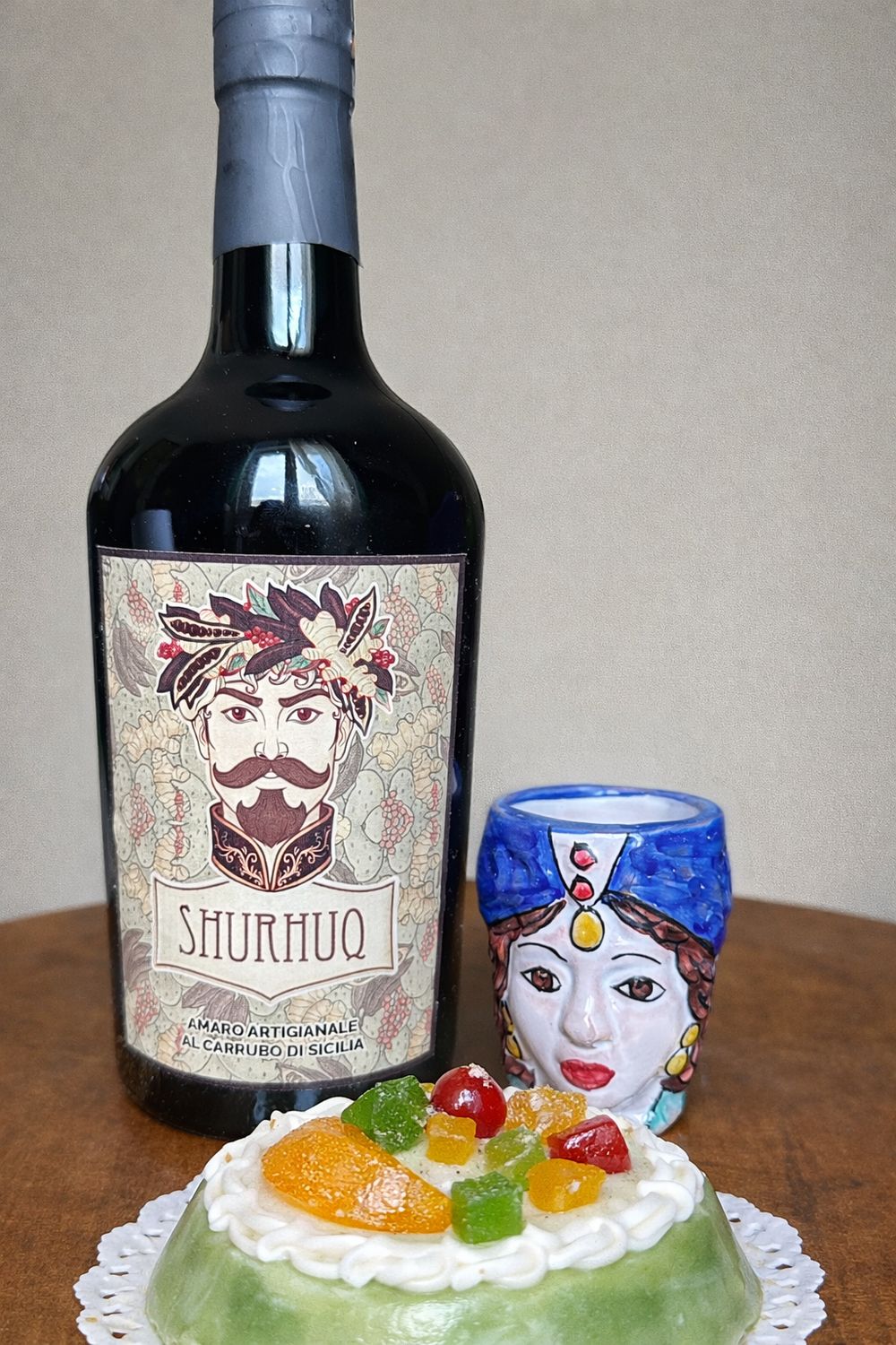 SHURHUQ AL CARRUBO 50 CL + BICCHIERINO DONNA