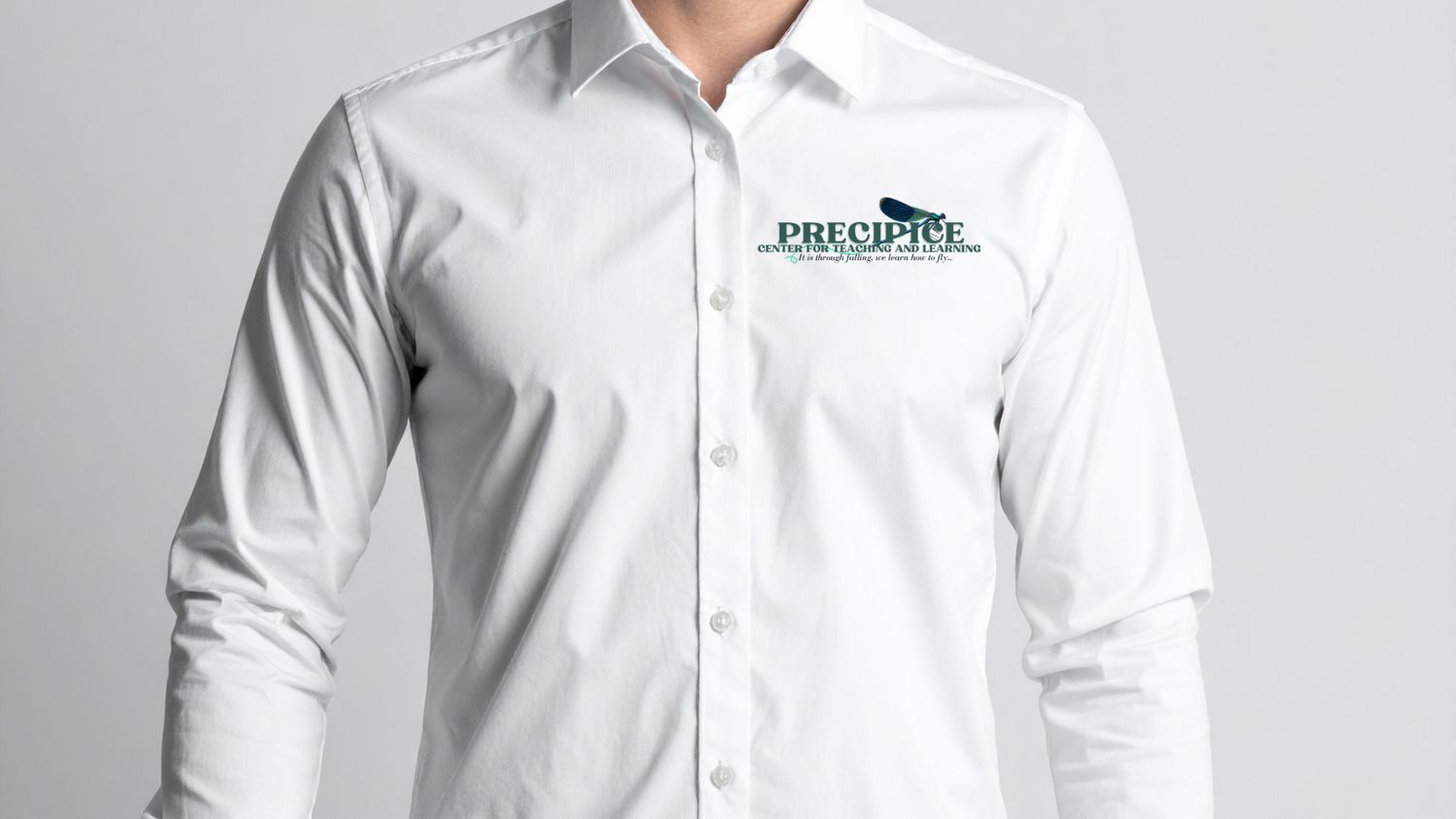 Precipice Center Collared Shirt