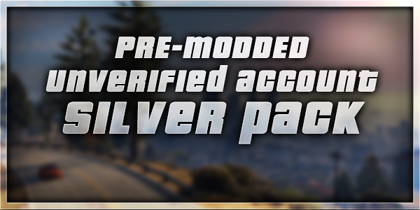 GTA 5 - Pre-Modded Account - Silver Pack