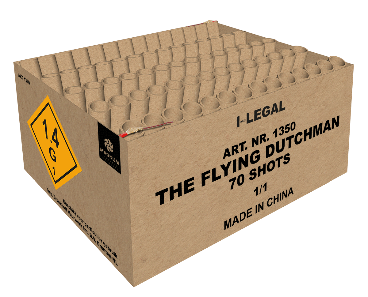 1350 The Flying Dutchman 70 shots