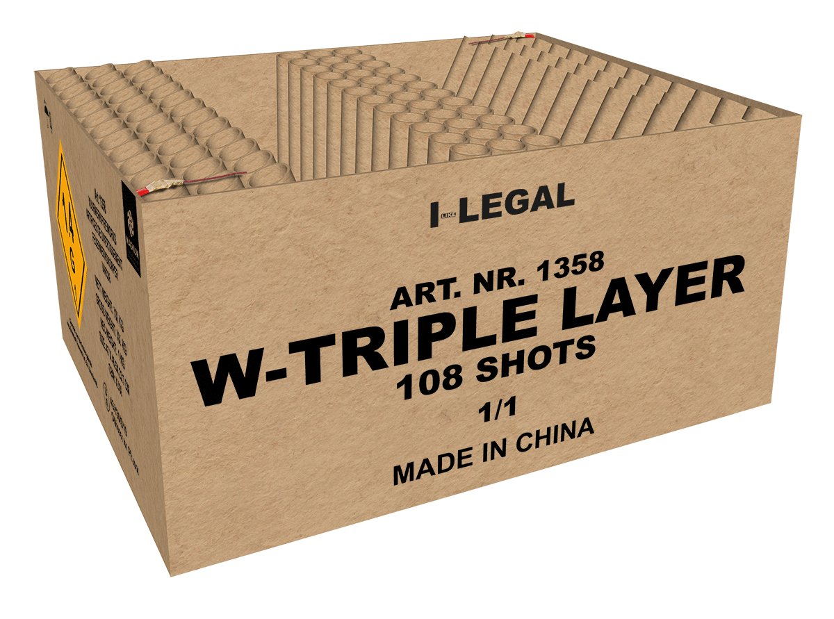 1358 W-Triple Layer 108 shots