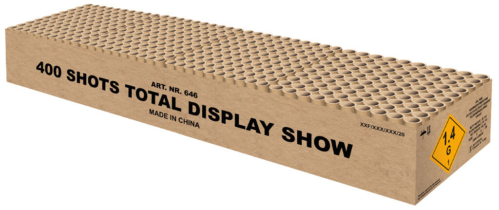 0646  Total Display Show 400 shots COMPOUND VAN HET JAAR!!!