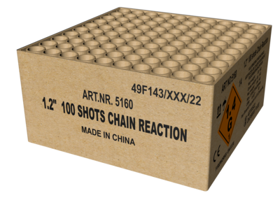 5160M  1.2&quot; Chain Reaction 100 shots