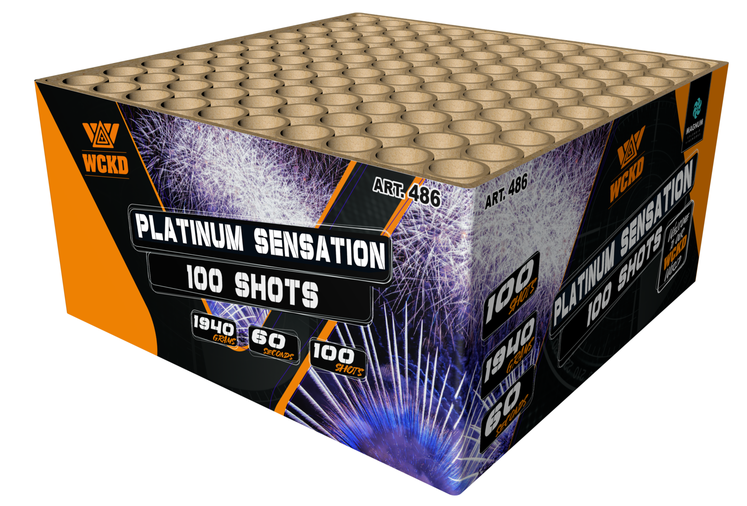 0486  Platiium Senstation 100 shots