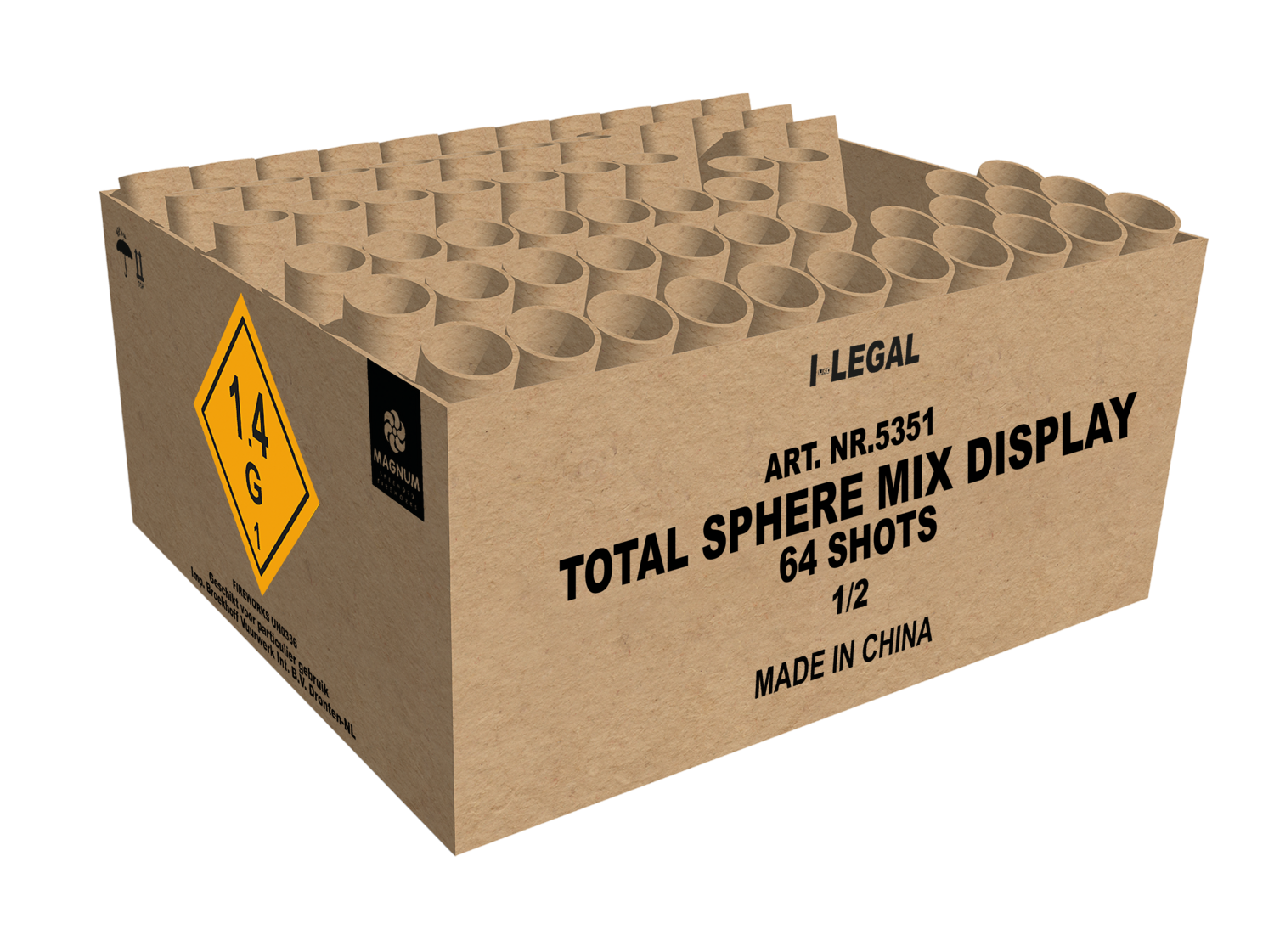 5351 Total Sphere Mix Display 64 shots