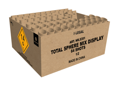 5351 Total Sphere Mix Display 64 shots
