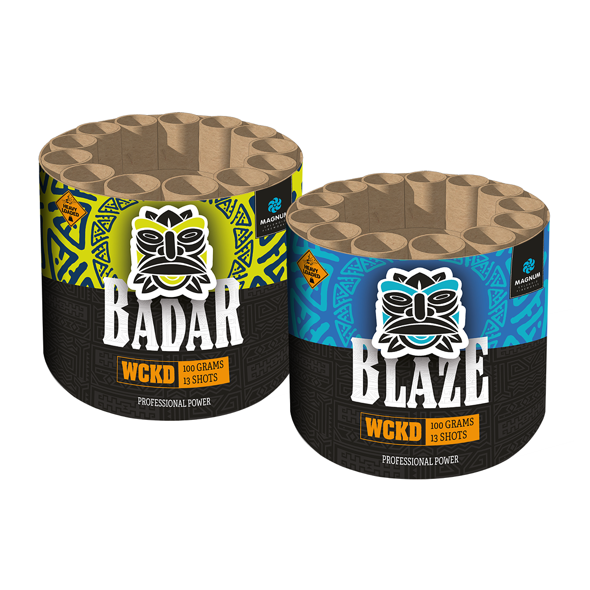 0463 Bader &amp; Blaze Set van 2 x 13 shots