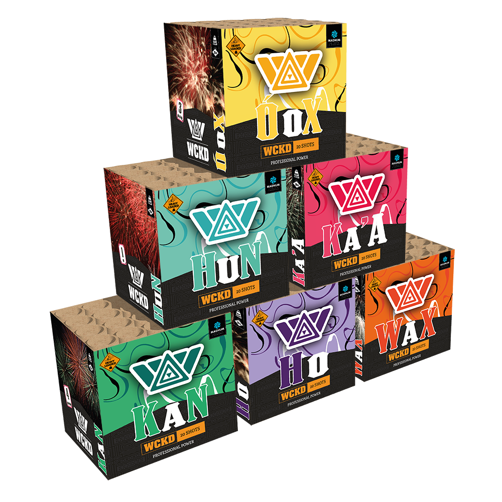 0467  WCKD SIX set van 6 x 20 shots